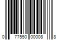 Barcode Image for UPC code 077550000088