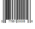 Barcode Image for UPC code 077551000056