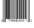 Barcode Image for UPC code 077555040003