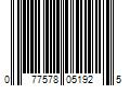 Barcode Image for UPC code 077578051925. Product Name: Fox Valley Traders Frost King HD7 Unbreakable Heat & Air Deflector  10 -14