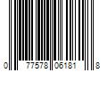 Barcode Image for UPC code 077578061818. Product Name: Frost King Slide-On Door Sweep/Stop White