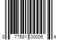 Barcode Image for UPC code 077581000064