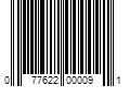 Barcode Image for UPC code 077622000091