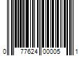 Barcode Image for UPC code 077624000051