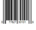 Barcode Image for UPC code 077627301018