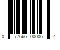 Barcode Image for UPC code 077666000064