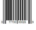 Barcode Image for UPC code 077700000289