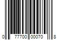 Barcode Image for UPC code 077700000708