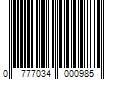 Barcode Image for UPC code 0777034000985