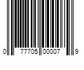 Barcode Image for UPC code 077705000079