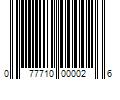 Barcode Image for UPC code 077710000026