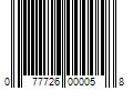 Barcode Image for UPC code 077726000058