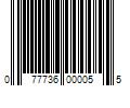 Barcode Image for UPC code 077736000055