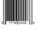 Barcode Image for UPC code 077736000086