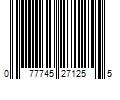 Barcode Image for UPC code 077745271255