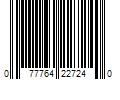 Barcode Image for UPC code 077764227240