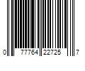 Barcode Image for UPC code 077764227257