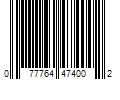 Barcode Image for UPC code 077764474002