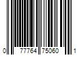 Barcode Image for UPC code 077764750601