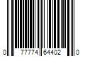 Barcode Image for UPC code 077774644020