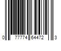 Barcode Image for UPC code 077774644723