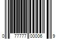 Barcode Image for UPC code 077777000069