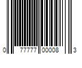 Barcode Image for UPC code 077777000083