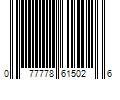 Barcode Image for UPC code 077778615026