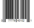 Barcode Image for UPC code 077779431021