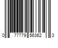 Barcode Image for UPC code 077779563623