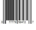 Barcode Image for UPC code 077779584727