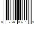 Barcode Image for UPC code 077780006379