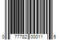 Barcode Image for UPC code 077782000115