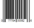 Barcode Image for UPC code 077784000526