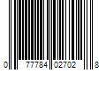 Barcode Image for UPC code 077784027028