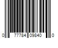 Barcode Image for UPC code 077784098400