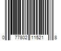 Barcode Image for UPC code 077802115218