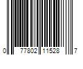 Barcode Image for UPC code 077802115287