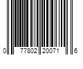 Barcode Image for UPC code 077802200716