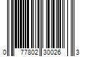 Barcode Image for UPC code 077802300263