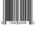 Barcode Image for UPC code 077802300942