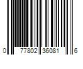 Barcode Image for UPC code 077802360816