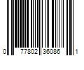 Barcode Image for UPC code 077802360861