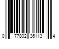 Barcode Image for UPC code 077802361134