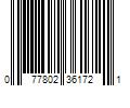 Barcode Image for UPC code 077802361721