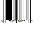 Barcode Image for UPC code 077802361752