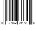 Barcode Image for UPC code 077802364708