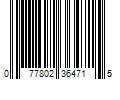 Barcode Image for UPC code 077802364715