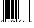 Barcode Image for UPC code 077802364722