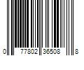 Barcode Image for UPC code 077802365088